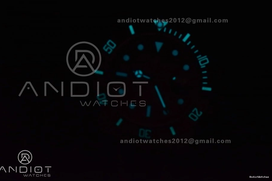 Dial DIW VSF Bracelet DLC VS Black Blue Edition Submariner Best Sandblasted 466 DLC on 1:1 OnTrend 1014